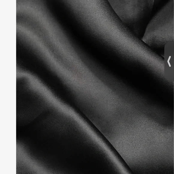 All Things Golden Elegant Black Strapless Dress; Small - Picture 5 of 9